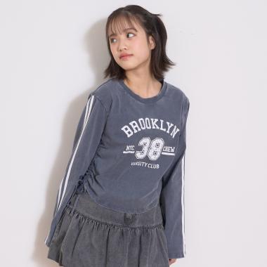 【LTXC】水洗色數字印花T恤