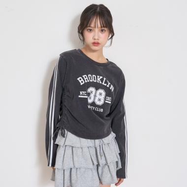 【LTXC】水洗色數字印花T恤