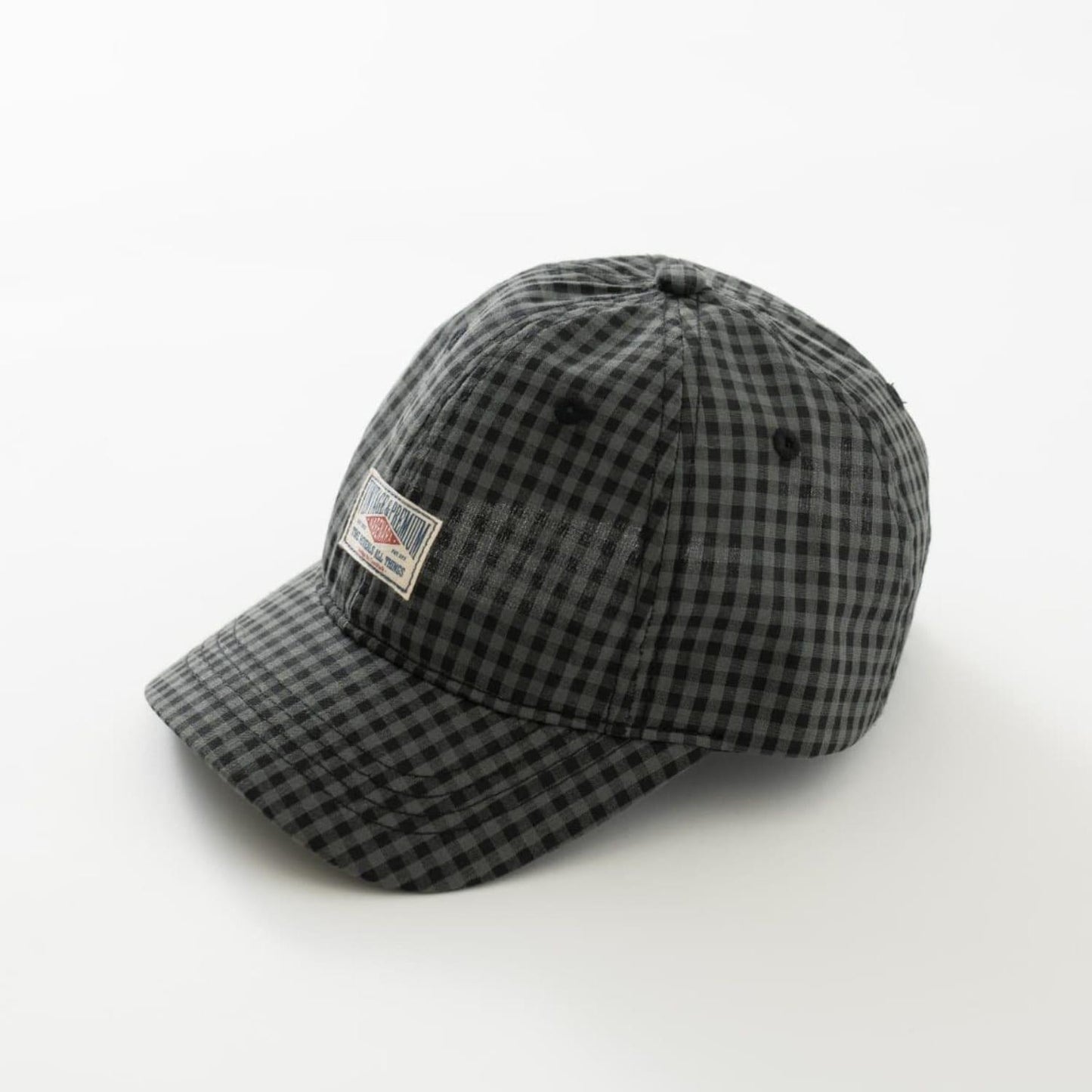 彩色格紋鴨舌帽