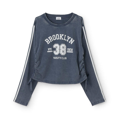 【LTXC】水洗色數字印花T恤