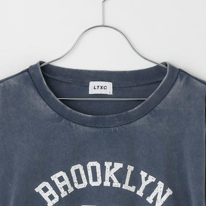 【LTXC】水洗色數字印花T恤