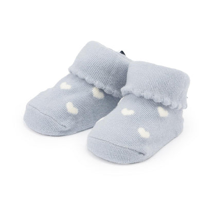 後綁帶蝴蝶結愛心杯形短襪