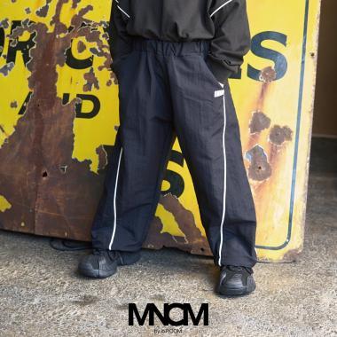 【MNCM】【可成套搭配】側邊條紋運動長褲