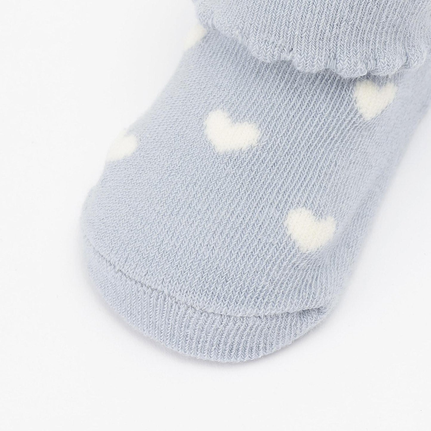 後綁帶蝴蝶結愛心杯形短襪