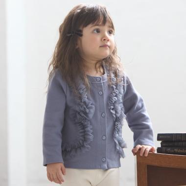 【リンク】網紗荷葉邊開衫