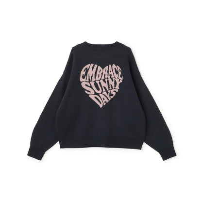 【GOODPRICE】背部愛心針織套頭衫