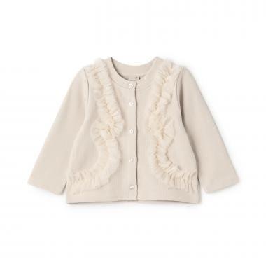 【リンク】網紗荷葉邊開衫