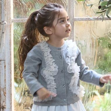 【リンク】網紗荷葉邊開衫