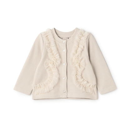 【リンク】網紗荷葉邊開衫