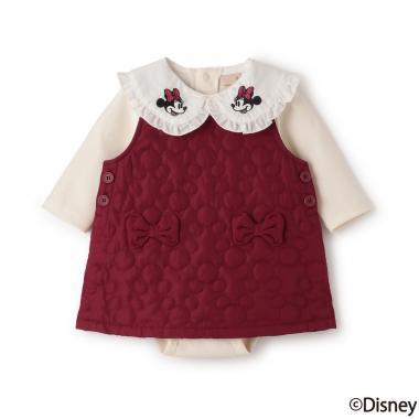 《迪士尼》鏈接絎縫吊帶裙套裝