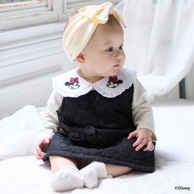 《迪士尼》鏈接絎縫吊帶裙套裝