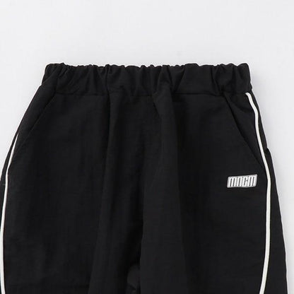 【MNCM】【可成套搭配】側邊條紋運動長褲