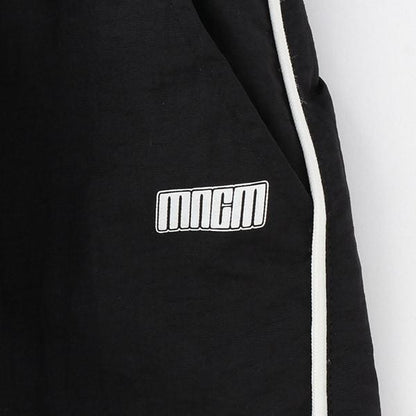 【MNCM】【可成套搭配】側邊條紋運動長褲