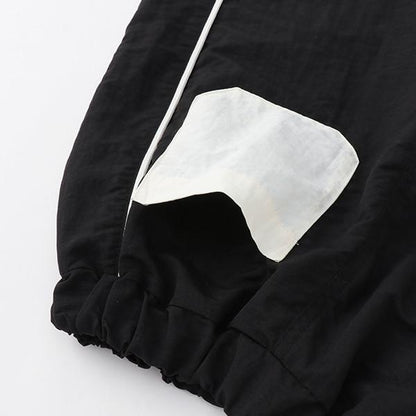 【MNCM】【可成套搭配】側邊條紋運動長褲