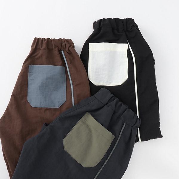 【MNCM】【可成套搭配】側邊條紋運動長褲