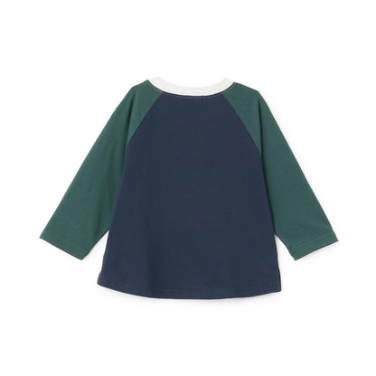 【有機棉】插肩長袖T恤