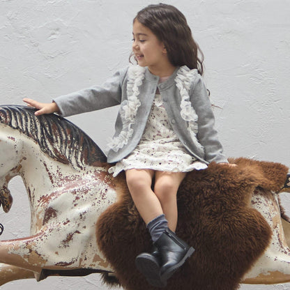 【リンク】網紗荷葉邊開衫