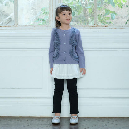 【リンク】網紗荷葉邊開衫