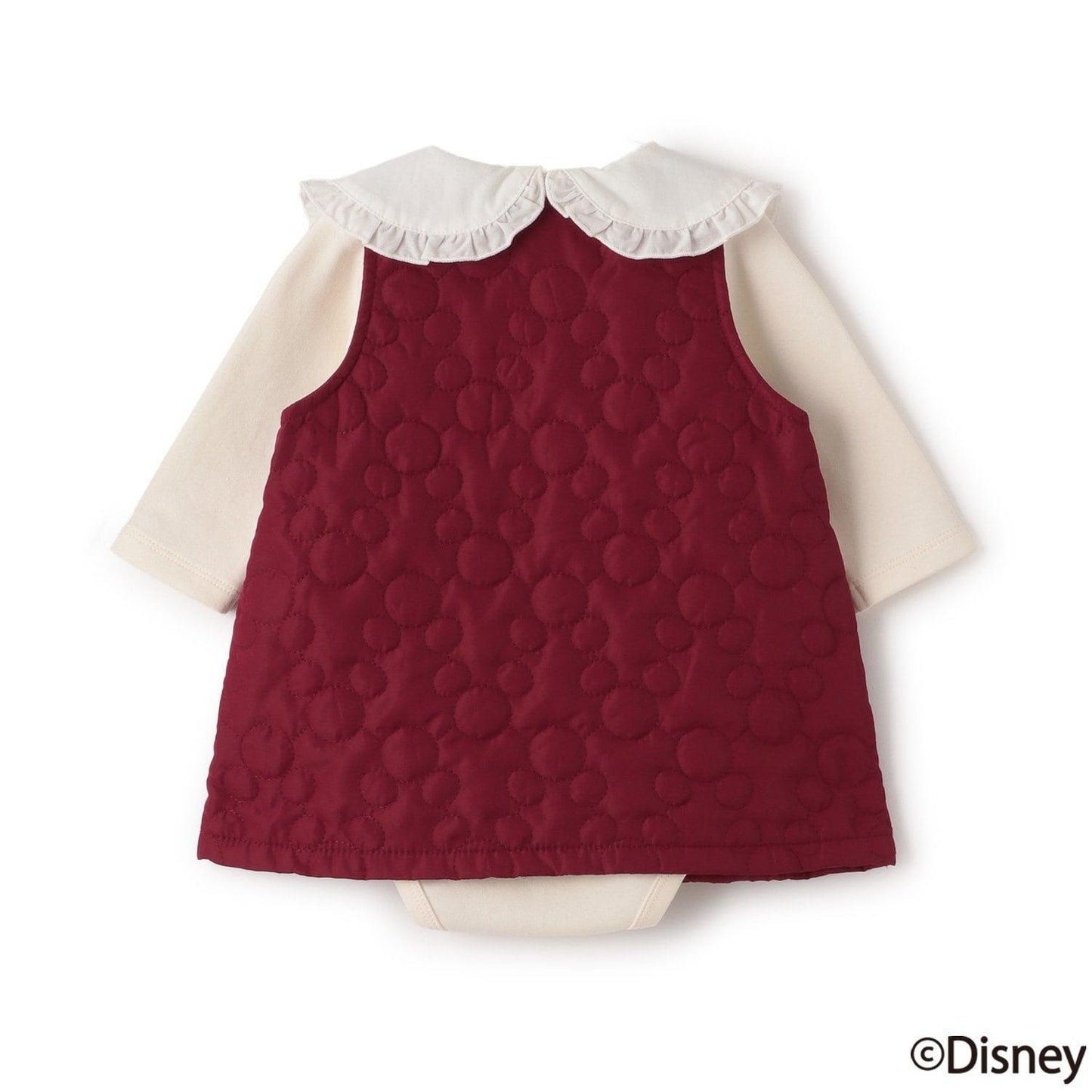 《迪士尼》鏈接絎縫吊帶裙套裝