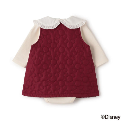 《迪士尼》鏈接絎縫吊帶裙套裝