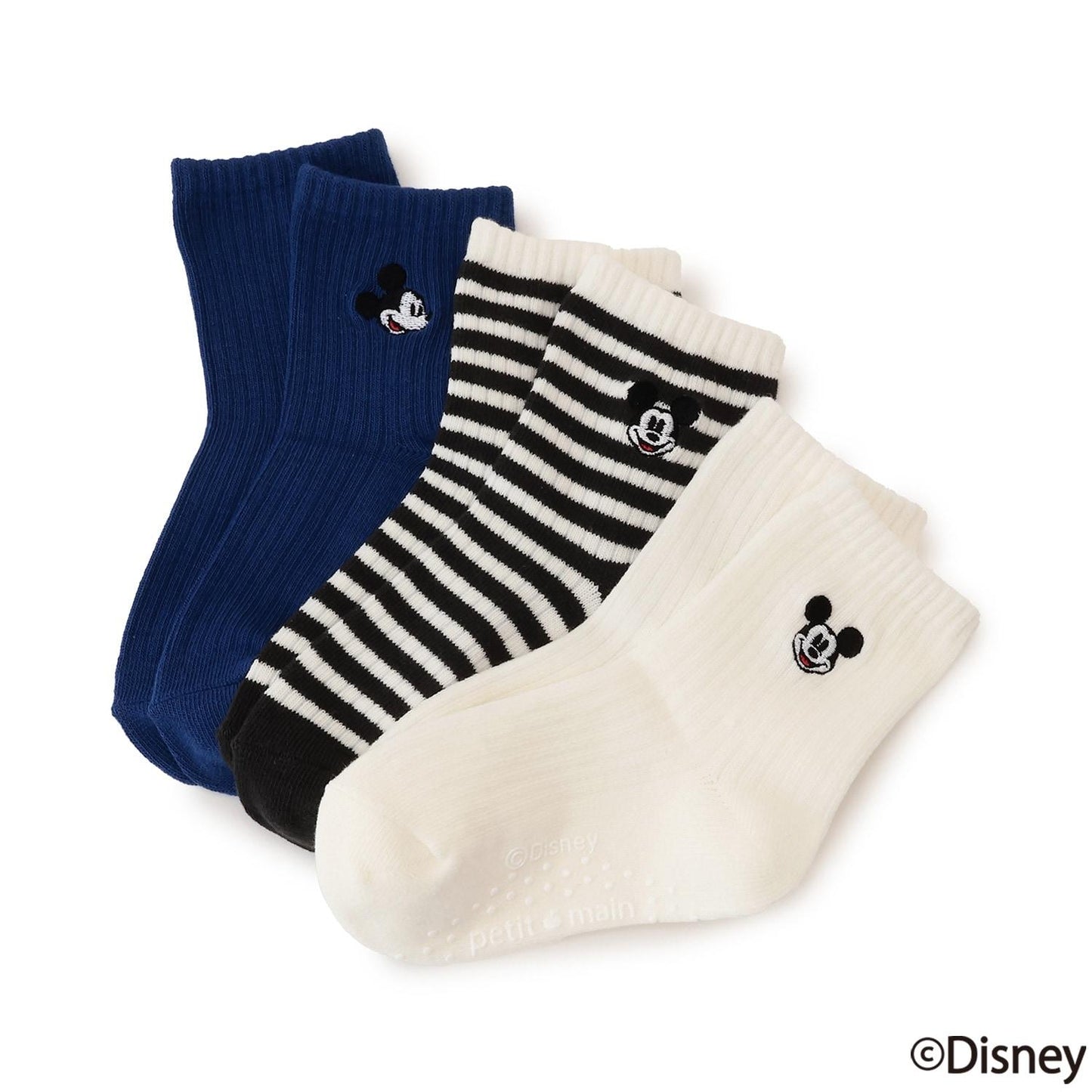 【《迪士尼》】米奇/刺繡襪
