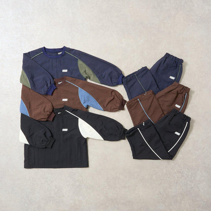 【MNCM】【可成套搭配】側邊條紋運動長褲