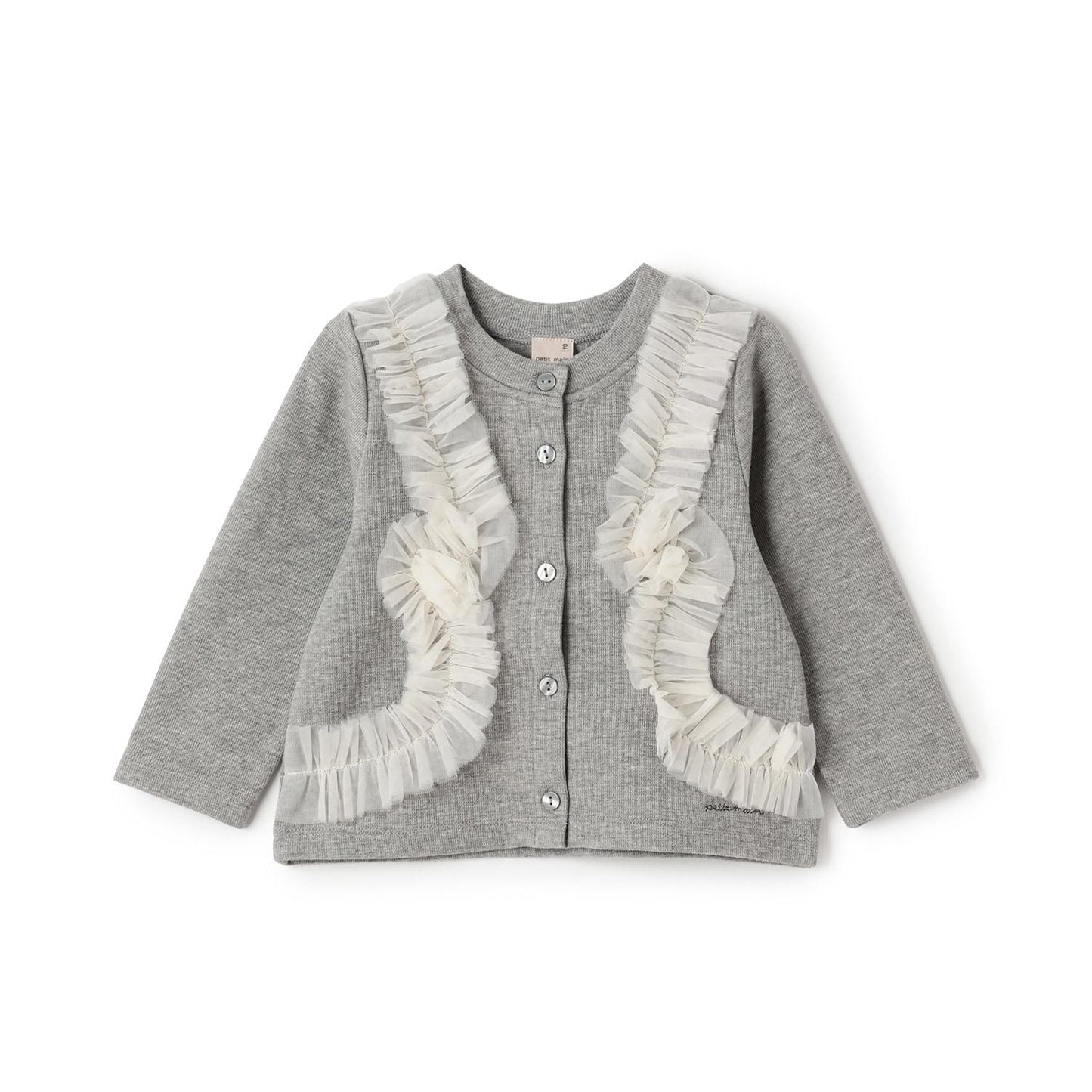 【リンク】網紗荷葉邊開衫