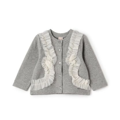 【リンク】網紗荷葉邊開衫