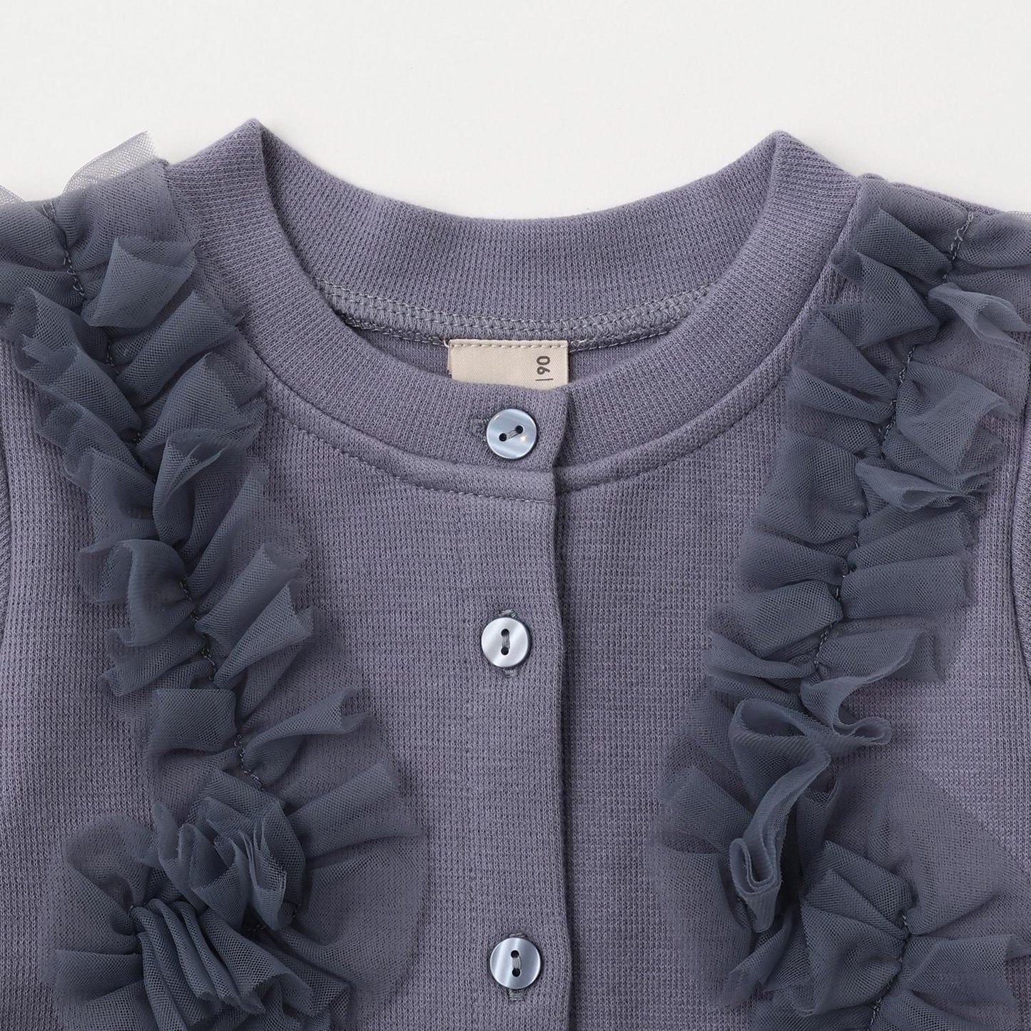 【リンク】網紗荷葉邊開衫