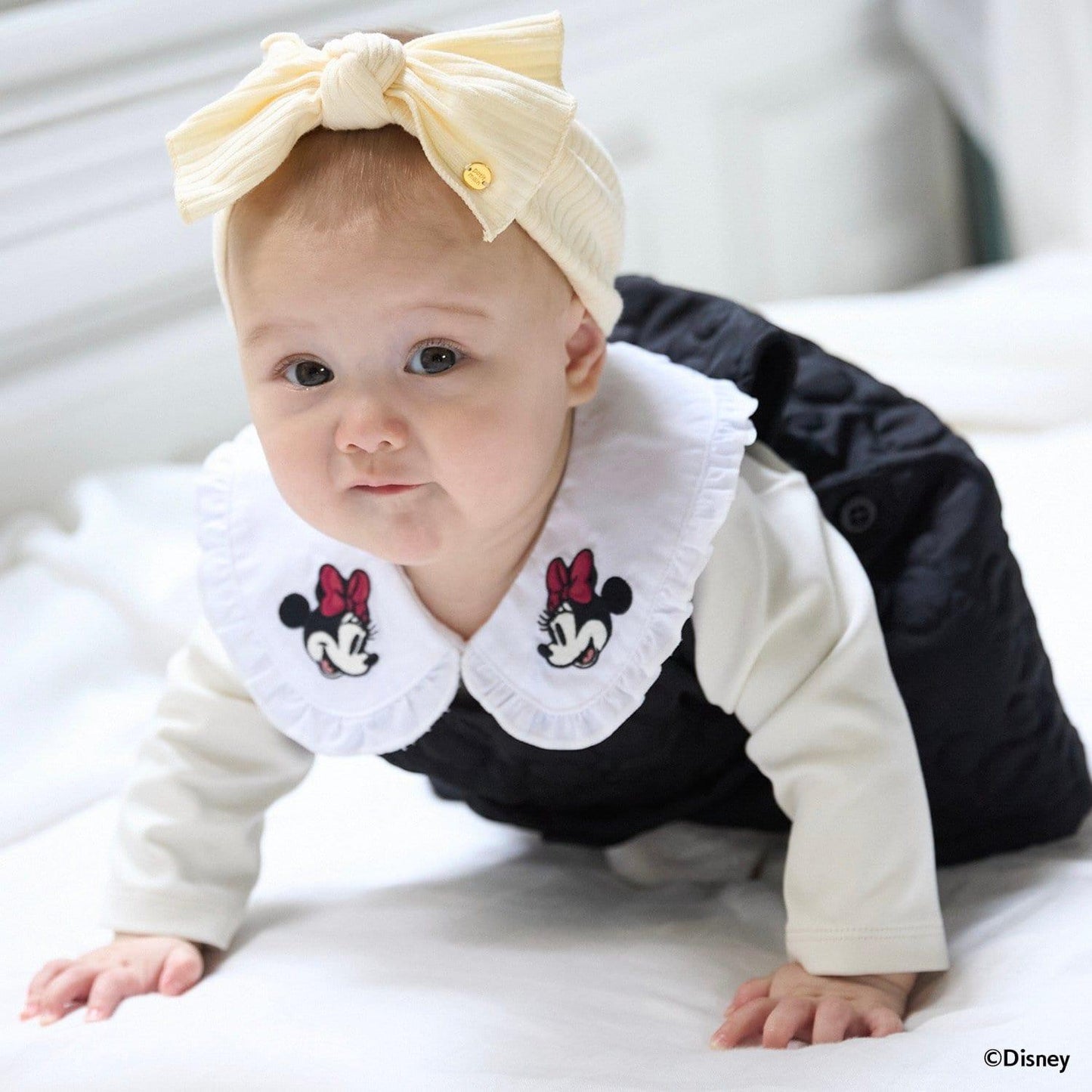 《迪士尼》鏈接絎縫吊帶裙套裝