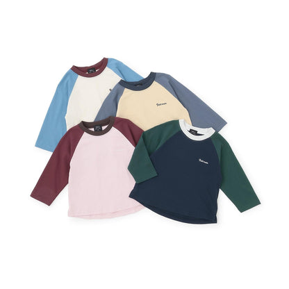 【有機棉】插肩長袖T恤