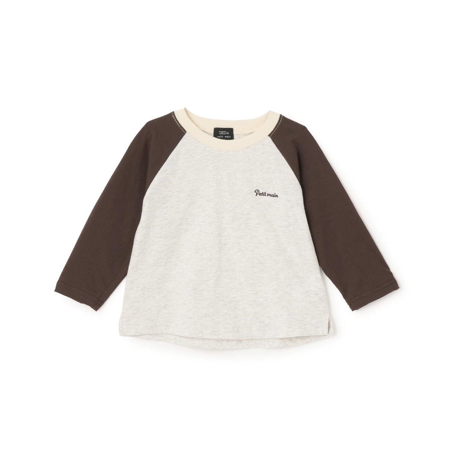 【有機棉】插肩長袖T恤