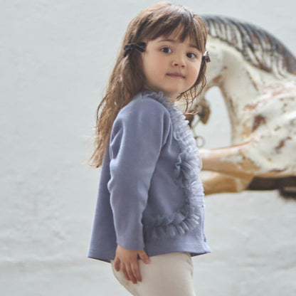 【リンク】網紗荷葉邊開衫