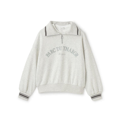 半拉鍊衛衣+長袖T恤套裝