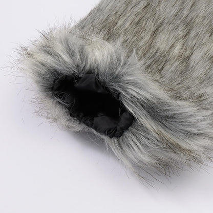 【LTXC】仿皮草腿套