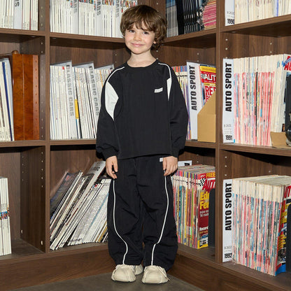 【MNCM】【可成套搭配】側邊條紋運動長褲