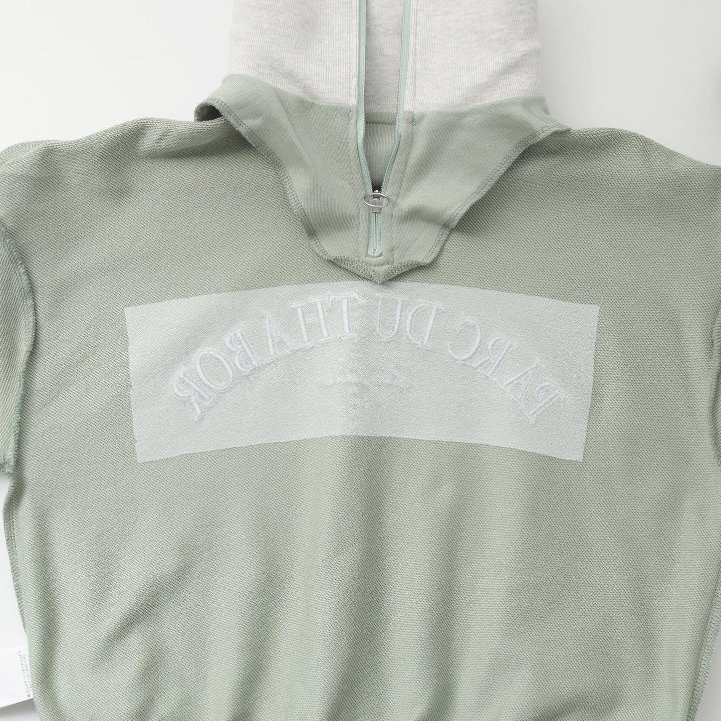 半拉鍊衛衣+長袖T恤套裝