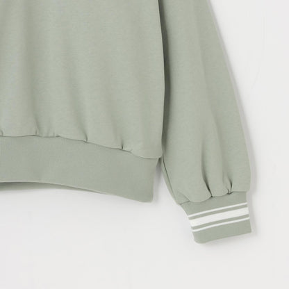 半拉鍊衛衣+長袖T恤套裝