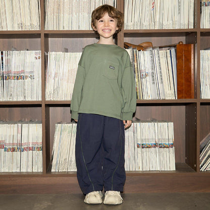 【MNCM】【可成套搭配】側邊條紋運動長褲