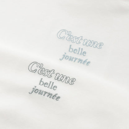 半拉鍊衛衣+長袖T恤套裝