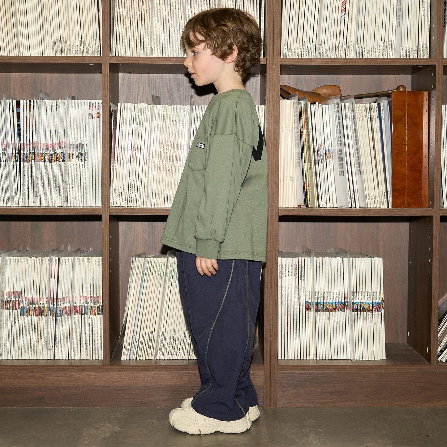 【MNCM】【可成套搭配】側邊條紋運動長褲