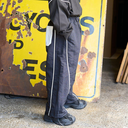 【MNCM】【可成套搭配】側邊條紋運動長褲