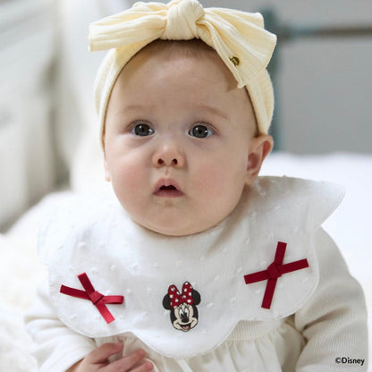 【《迪士尼》】波浪邊蝴蝶結圍兜