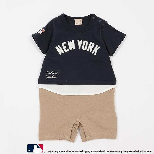 【MLB】拼接連體衣