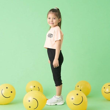 【接觸冷感】短款T恤&背心套裝