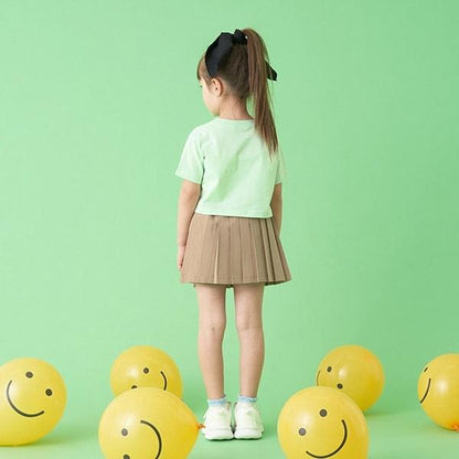 【接觸冷感】短款T恤&背心套裝