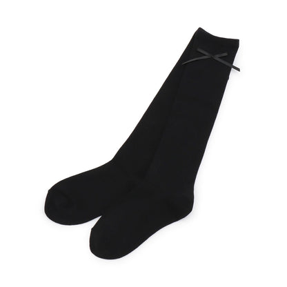 蝴蝶結高筒襪