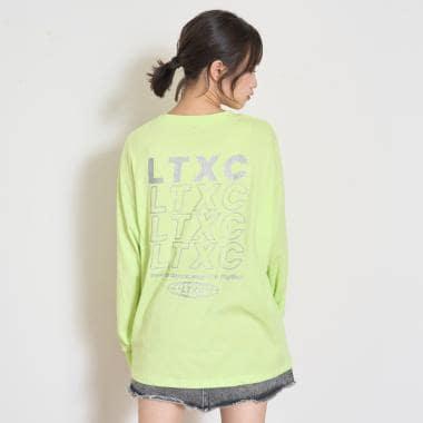 【LTXC/速幹】熒光色寬鬆T恤