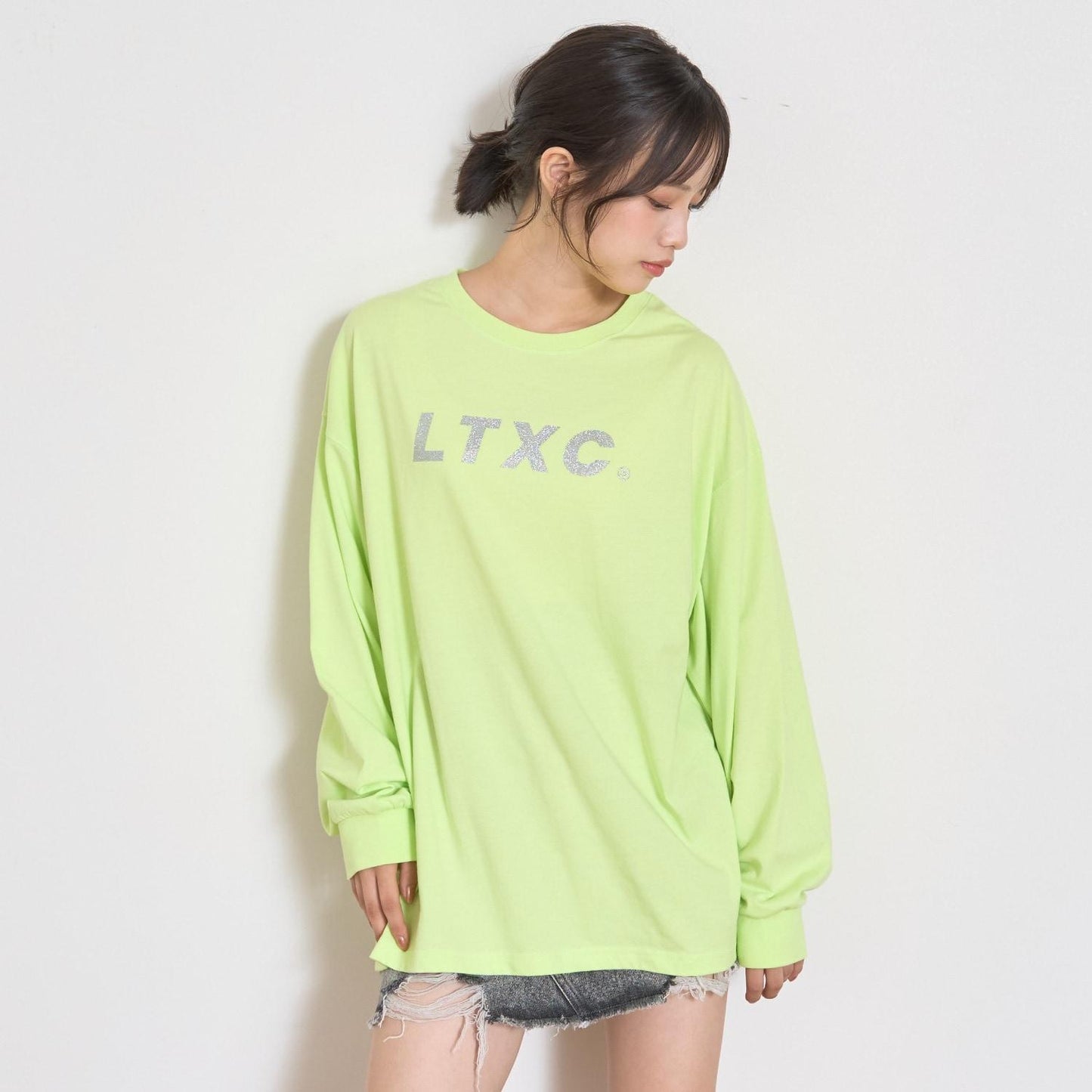 【LTXC/速幹】熒光色寬鬆T恤