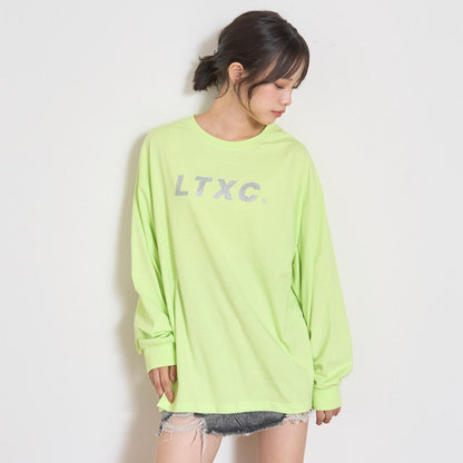 【LTXC/速幹】熒光色寬鬆T恤